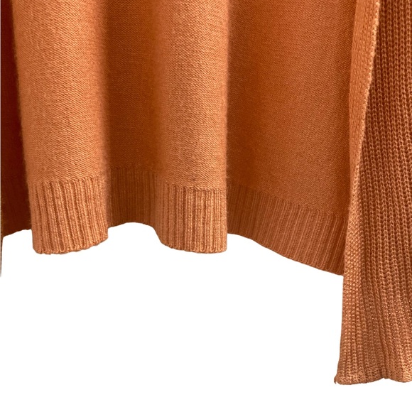 Peach Mid Length Cardigan Sweater Size M - Picture 5 of 10